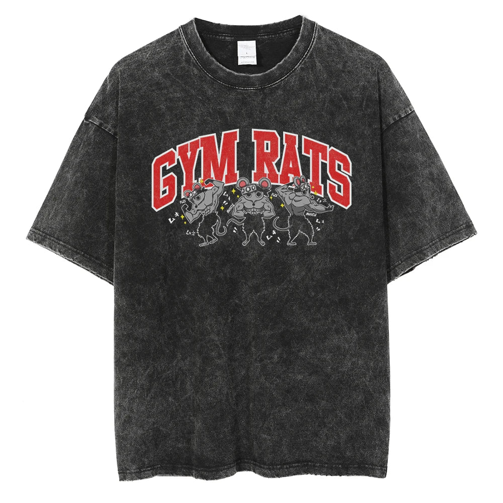 GYM RATS VINTAGE TEE – Nexus ink