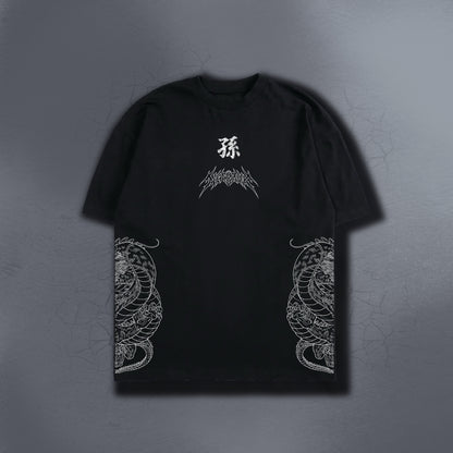SILENT RAGE BLACK TEE