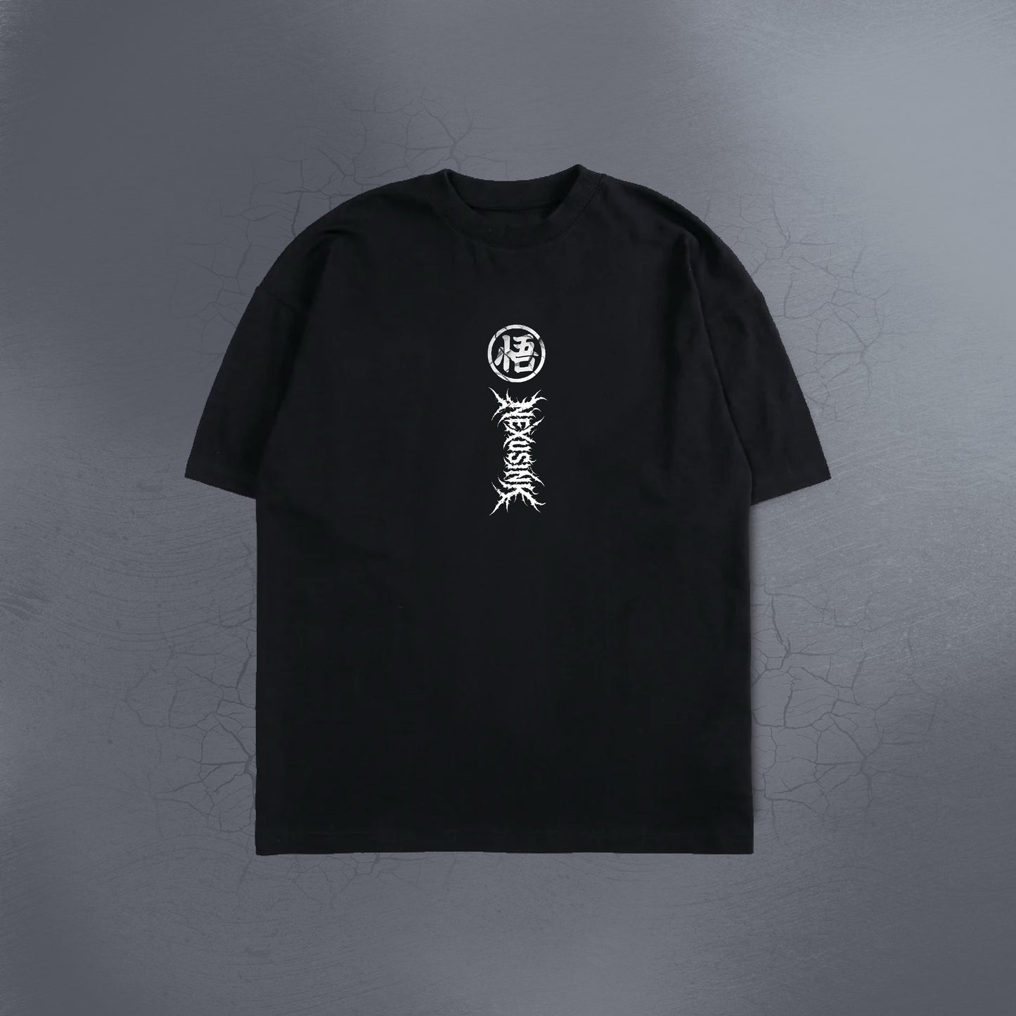 WEIGHT OF DIVINITY BLACK TEE