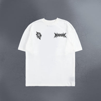 RAGE AGAINST CONTROL WHITE TEE