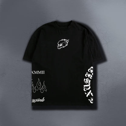 MASTER YOUR INSTINCT BLACK TEE