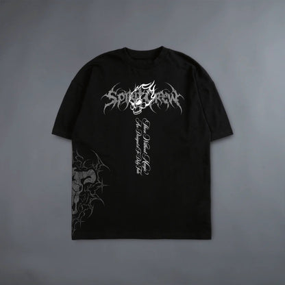 DARK MATTER BLACK TEE SIDE BY SIDE