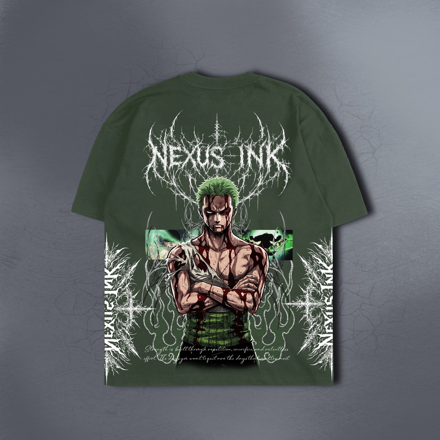 KING OF HELL EMERALD TEE